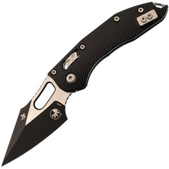 Фото Складной нож Microtech Stitch 169RL-1FL, сталь М390, рукоять алюминий, черный