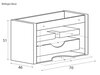 Cezares 50214 Раковина 106x46, цвет: белый
