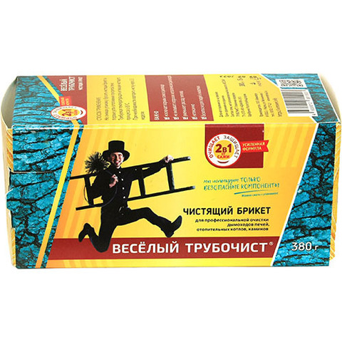 Брикет Весёлый трубочист, 380 гр - 6