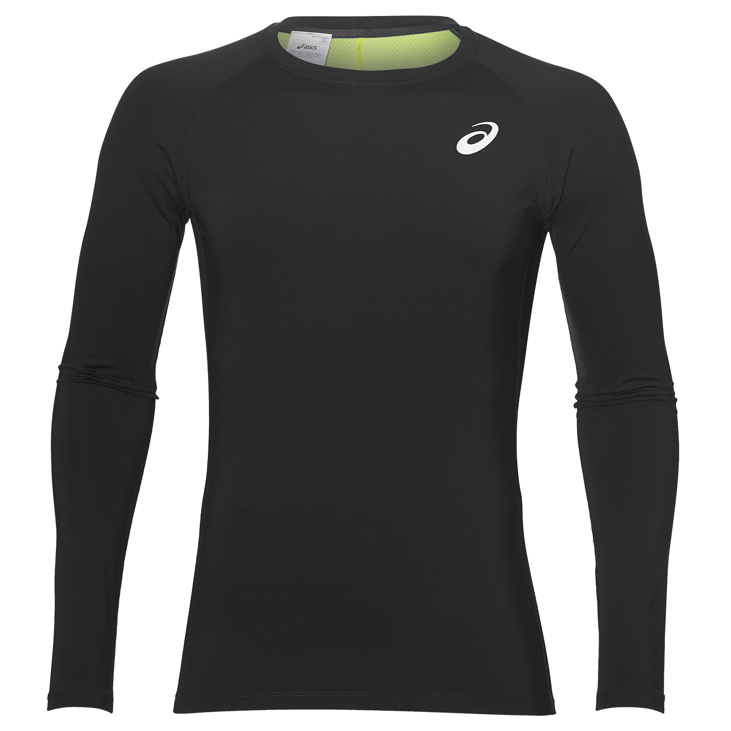 Рубашка для бега мужская Asics Baselayer LS черная