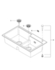 GROHE K500 31649AP0 Мойка кухонная с двумя чашами