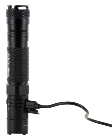 Фонарь ручной Nitecore MH10 V2 черный лам.:светодиод. 18650x1 (19465)