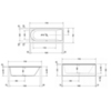 Duravit Darling New 700243000000000 Ванна прямоугольная 170х75 см