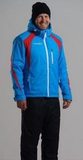 Утеплённая прогулочная лыжная куртка Nordski Active Blue/Black мужская