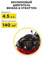 Газонокосилка бензиновая DDE LM 51-60 DB ( 
