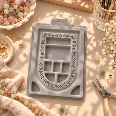 Планшет для сборки колье с разметкой, 23*15 см
