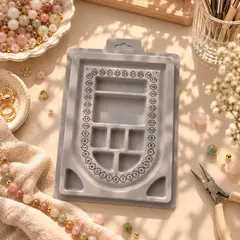 Планшет для сборки колье с разметкой, 23*15 см