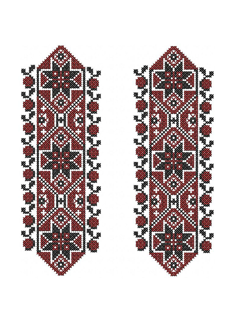 Орнамент. Пара. Дизайн машинной вышивки Sluck_KP_705-2