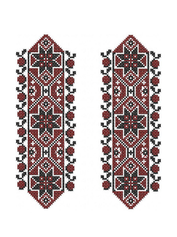 Орнамент. Пара. Дизайн машинной вышивки Sluck_KP_705-2