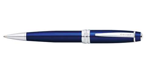 Ручка шариковая Cross Bailey, Blue Lacquer CT (AT0452-12)