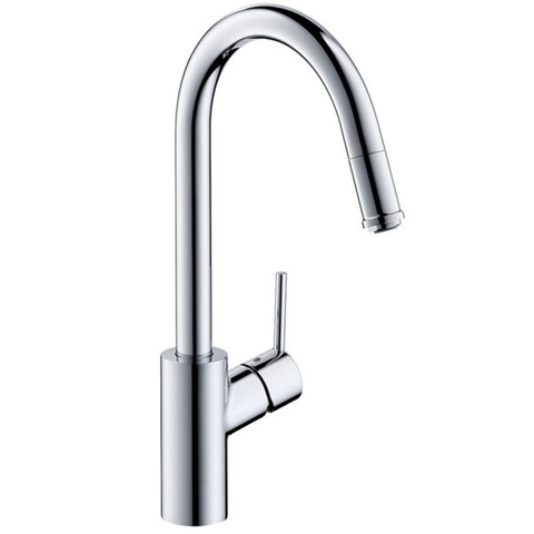 Hansgrohe Talis M52 73864000 Смеситель для кухни с выдвижным изливом и лейкой