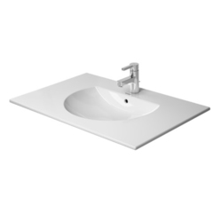 Duravit Darling 499830030 Раковина для мебели с перел., с 3 отв. под смес., 830x545мм, цвет: Белый фото