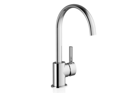Ravak X070090 Смеситель для умывальника без донного клапана высокий с поворотным изливом FM 016.00