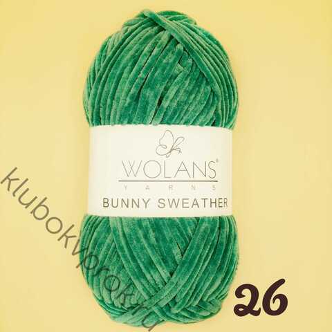 WOLANS BUNNY SWEATHER 300-26, Зеленый