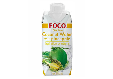 Кокосовая вода с соком ананаса "Foco", 330мл