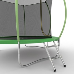 EVO JUMP Internal 8ft (Green) Батут с внутренней сеткой и лестницей, диаметр 8ft (зеленый)