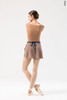 Wrap chiffon skirt with ties | wet_sand