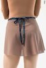Wrap chiffon skirt with ties | wet_sand