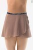 Wrap chiffon skirt with ties | wet_sand