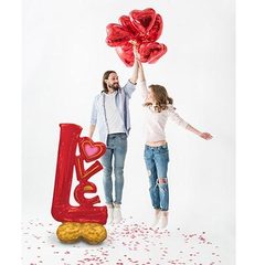 Шар фигура воздушная на подставке 