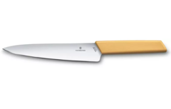 Фото Нож разделочный Swiss Modern Victorinox, 19 см, нержавеющая сталь, рукоять полипропилен