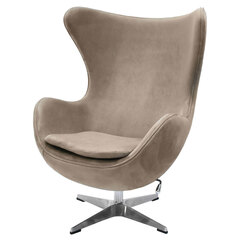 Кресло EGG STYLE CHAIR латте, искусственная замша