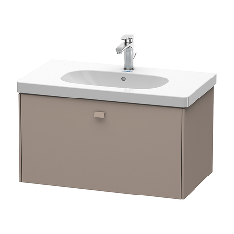 Duravit Brioso BR404604343 Тумба подвесная под раковину 820х469х452 мм, с 1 выдвижным ящиком, цвет Базальт матовый 43 (для 034285)