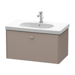 Duravit Brioso BR404604343 Тумба подвесная под раковину 820х469х452 мм, с 1 выдвижным ящиком, цвет Базальт матовый 43 (для 034285) фото