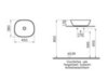 VitrA Plural 7810B483-0016 Квадратная раковина-чаша низкая, 45 cm, матовый черный