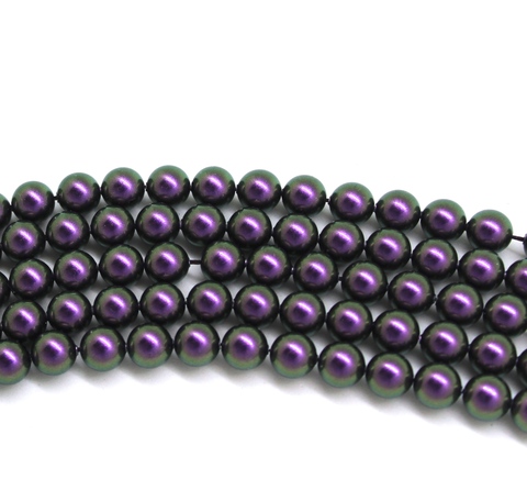 Жемчуг 8 мм Сваровски Iridescent Purple