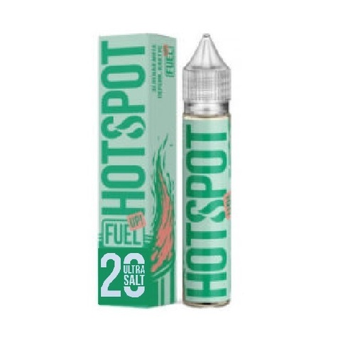 Жидкость HOTSPOT Fuel UP Salt 2.0% Ultra 30 ml - Зеленая Мята Персик Кактус