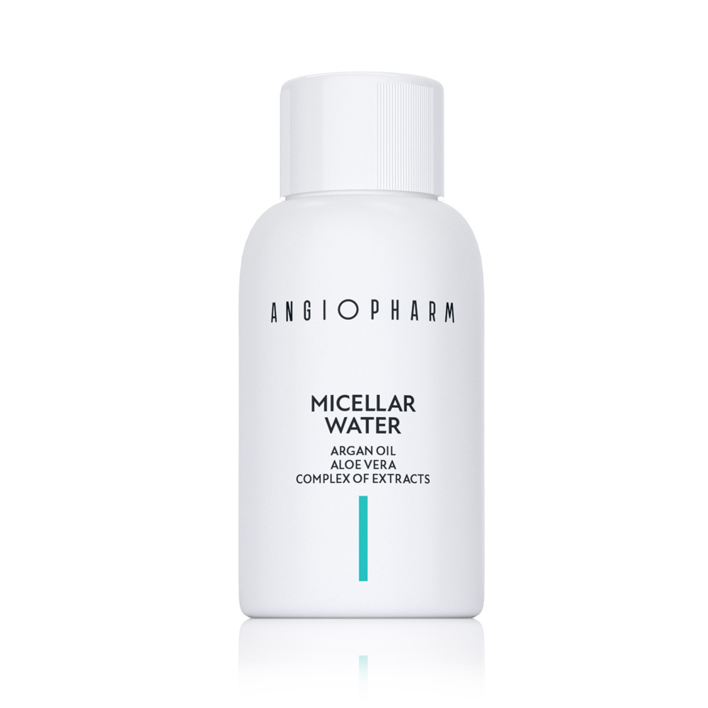 МИНИАТЮРА Мицеллярная вода с маслом арганы ANGIOPHARM Micellar Water 50мл