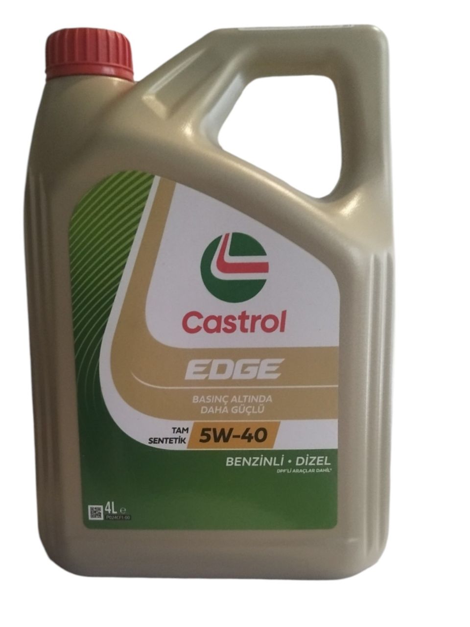 Масло моторное Castrol EDGE 5W40 синтетическое 4л