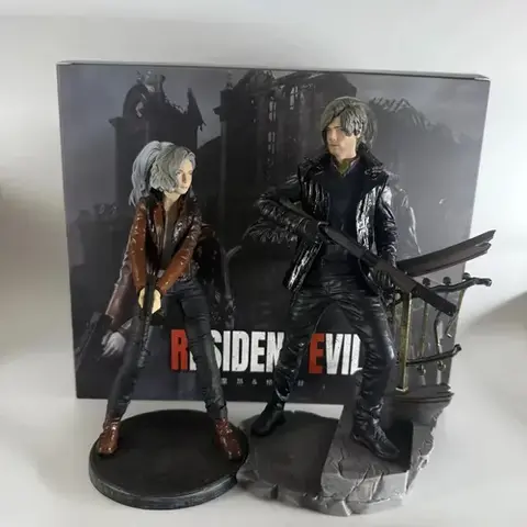 Фигурки Леон и Грейс игра Resident Evil Requiem