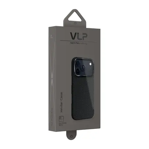 Чехол VLP Kevlar Case iPhone 18 Pro черный