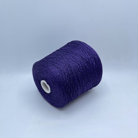 Luxury Selection by RiGo (пр.Италия), art- Smaltato, 400 м/100гр, 90% Мерсеризованный хлопок  10%Полиэстер(люрекс) ,цвет-Фиолетовый,арт.24222