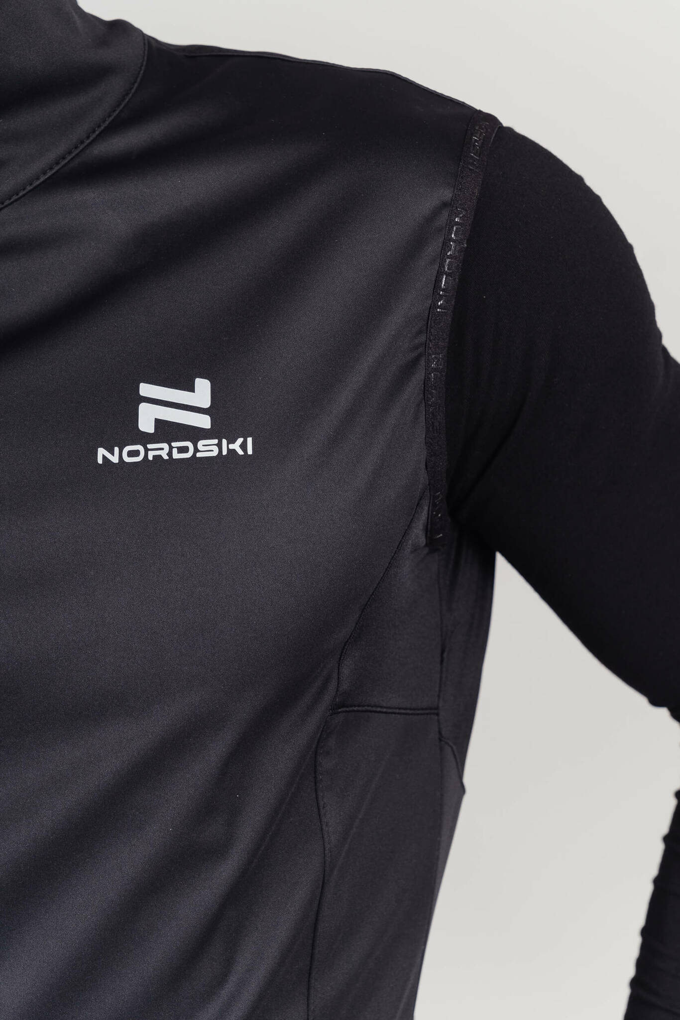 Мужской лыжный жилет Nordski Pro black - 5