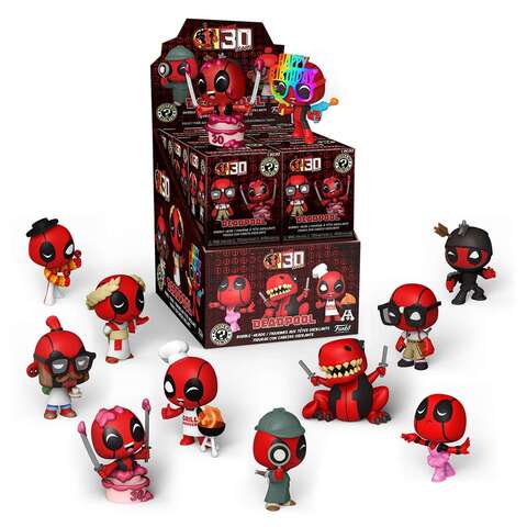 Случайная фигурка Funko Mystery Minis Marvel: Deadpool 30th