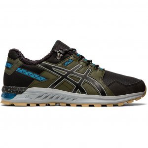 Asics Gel Citrek кроссовки для бега мужские черные-хаки