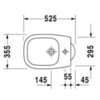Duravit D-Code 22371000002 Биде напольное