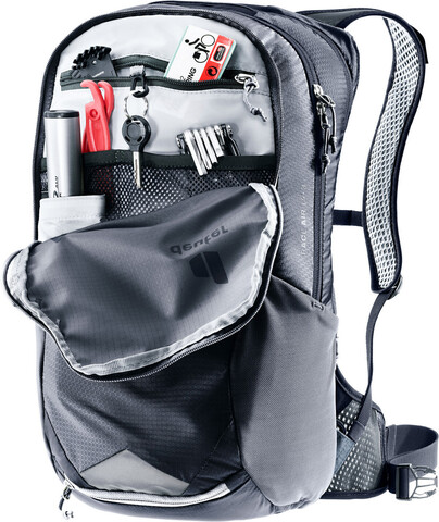 Картинка рюкзак велосипедный Deuter Race Air 14+3 black - 17