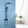 Abber Daheim AF8220B Душевая стойка без излива, цвет: черный матовый