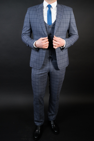 Костюм мужской - тройка Slim Fit Antonio Rossi 01/046
