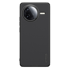Усиленный чехол черного цвета от Nillkin для Xiaomi Poco F7 Pro и Redmi K80, серия Super Frosted Shield Pro