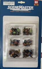 Walthers Пассажиры на платформе (60шт) HO 1:87