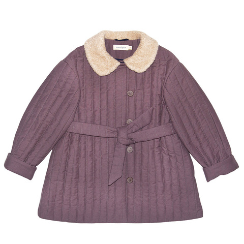 Утепленное Пальто Marzipan Dushegreya Quilted Purple