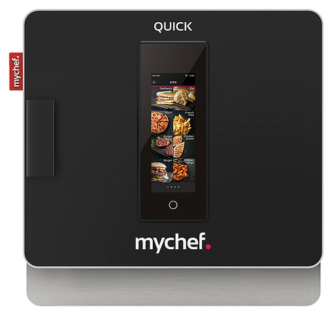 Печь комбинированная Mychef Quick 1T Black