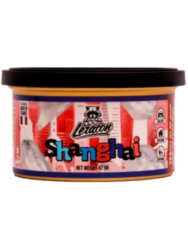 Leraton Ароматизатор для автомобиля в банке Shanghai (White Musk/Белый мускус)