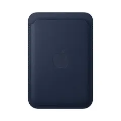 Тканевый чехол-бумажник с поддержкой MagSafe Apple FineWoven Wallet (2023), Deep Blue (Темно-синий)