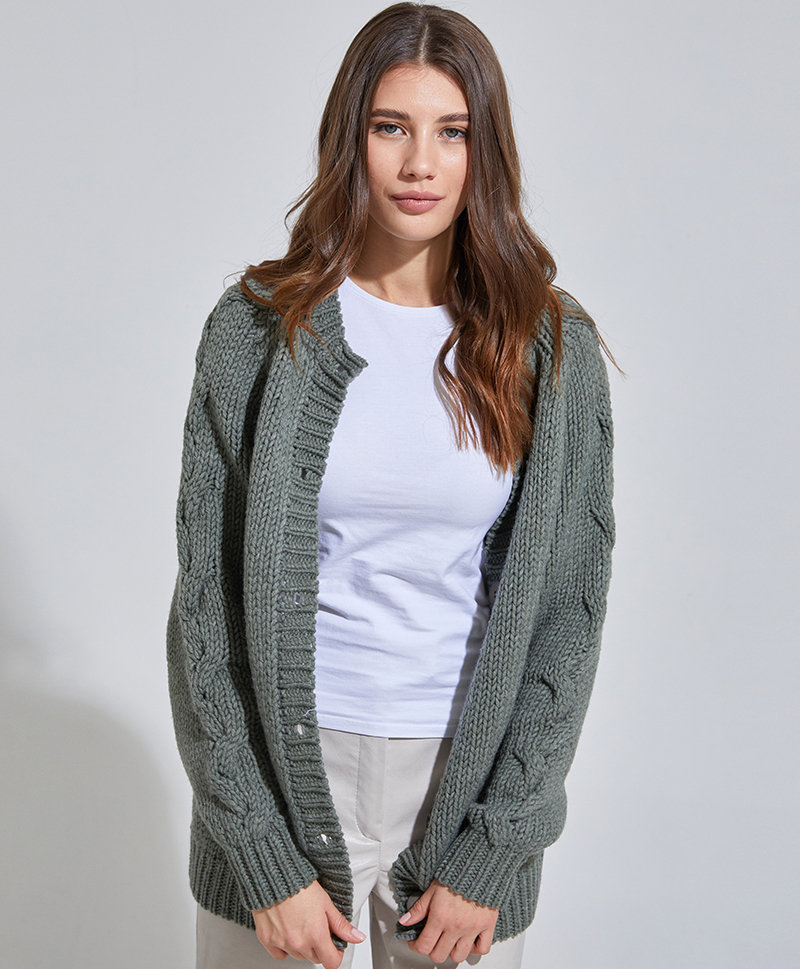 Кардиган Оливковый (One Size)